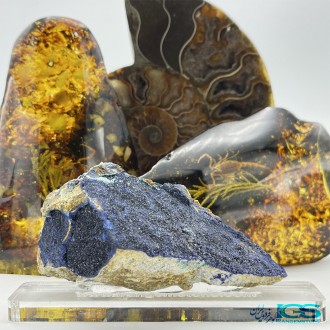 سنگ آزوریت بلور دکوری کلکسیونی تکه ایی از بهشت Azurite