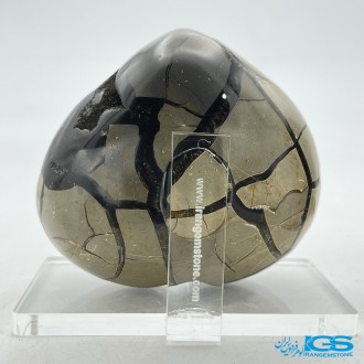 سنگ سپتارین تراش قلب septarian