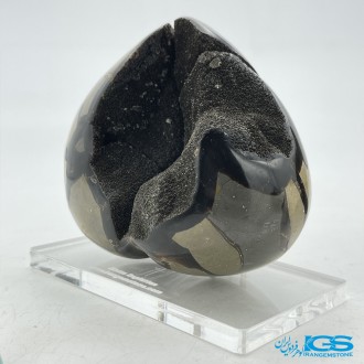 سنگ سپتارین تراش قلب septarian