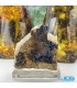 سنگ آزوریت بلور دکوری کلکسیونی تکه ایی از بهشت Azurite