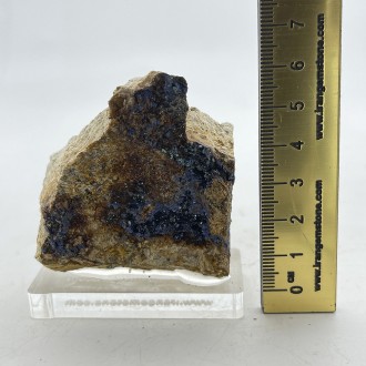 سنگ آزوریت بلور دکوری کلکسیونی تکه ایی از بهشت Azurite