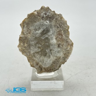 ژئود سنگ کریستال کوارتز Crystal Quartz درنجف طبیعی کلیکسیونی