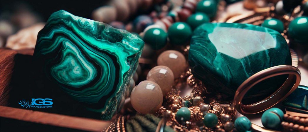 خواص سنگ مالاکیت Malachite مرمر سبز